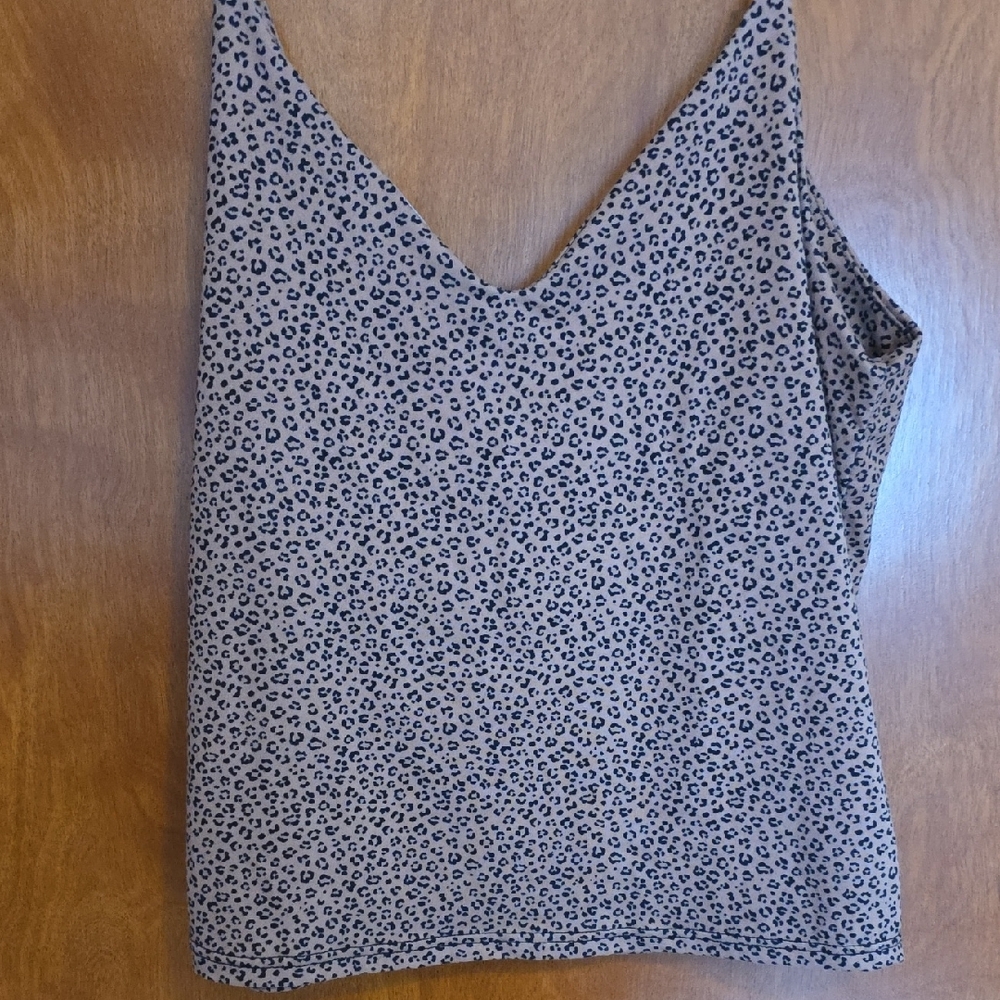 Gaze Brown Leopard Print Camisole - Picture 3 of 3
